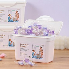 雅珠 三合一洗衣凝珠 薰衣草香 8倍潔淨 柔順留香 30顆盒裝, 1個, 30顆/薰衣草香三合一盒裝, 30顆