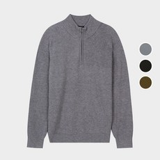 남녀공용 하프집업 풀오버 긴팔 니트 B234KT050P 2408965