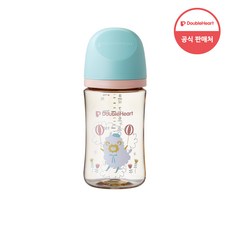 더블하트 모유실감 3세대 PPSU 하늘을날꼬양 240ml 젖꼭지포함/M/3개월~, 하늘을날꼬양(M젖꼭지포함), 1개