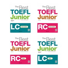 The Best TOEFL Junior Basic + Intermediate SET (LC+RC)