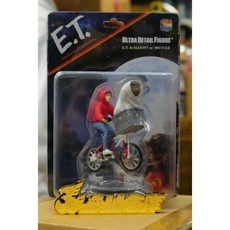 MEDICOM TOY E.T. 外星人 & 埃利奧特 騎腳踏車 UDF NO.801, 1個