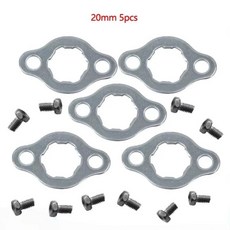 톱니 프론트 엔진 스프로킷 리테이너 플레이트 로커 가스켓 나사 먼지흙길용, 6. 20MM5PCS