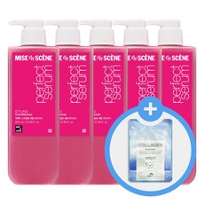미쟝센 퍼펙트 스타일링 세럼 컨디셔너 680ml x5개 + 사은 마스크팩 x10개, 5개