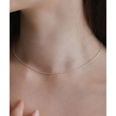 매장정품 타티아나 TATIANA 실버925 베이직 볼 체인 목걸이 NZ2415 5005884399 164876