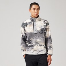 브랜드정품 컬럼비아 COLUMBIA 공용 헬베시아 II 프린티드 하프스냅 플리스 풀오버 354655