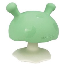 英國mombella 啾比小蘑菇固齒器 薄荷牛奶【金寶貝 225655】MUSHROOM 蘑菇, 1個
