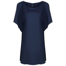 리지아앤내니 칼라 슬릿 소매 튜닉