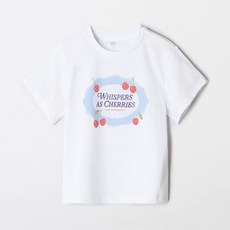 스파오 키즈 키즈 SWEET 크롭 반팔티_SPRPF49KG3 143342