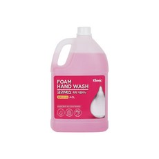 크리넥스 대용량 업소용 폼 솝 핸드워시 벚꽃파우더향 4L X 4, 4개