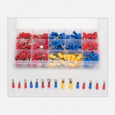 전선 단자 연결 커넥트 압착터미널 280PCS 세트, AI_01 280PCS, 1개