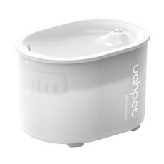 uahpet 智能飲水機 7500mAh電池 續航150天, White, 1個