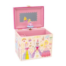 英國 FLOSS & ROCK 音樂珠寶盒，兒童首飾收納盒，夢幻音樂，安全材質，精美禮品包裝, 小公主