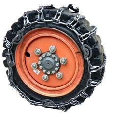 지게차 스노우 체인 겨울철 눈길 중장비 안전 쇠사슬 타이어 산업용, B. 23X9-10타이어(굵은암호화)
