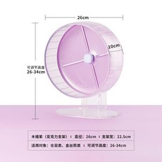 跑輪 靜音豪華大號跑輪 小寵物玩具, 26釐米帶支架,綠色, 1個