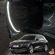 BRS 제네시스 GV70 LED 도어라이트 차량용실내용품 자동차도어등, 모듈만 추가(부속품X)/도어라이트모듈(1개)