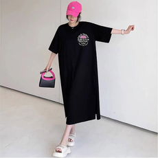 원피스 반팔 하와이 오버핏 LM-0347