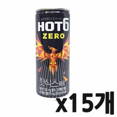 핫식스 제로 250ml, 15개