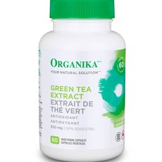 녹차 추출물 체중감량 다이어트 EGCG 녹차카테킨 오가니카 하루1정 1통 60캡슐 캐나다직배송, 60정, 1개