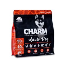 CHARM 無穀優質成犬狗糧 雞肉口味 1公斤 加拿大製造, 1個, 成犬配方, 1kg, 雞