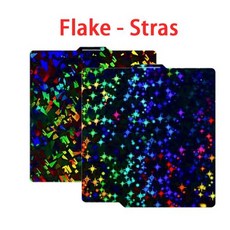 밤부랩 P2S 빌드 플레이트 P1S X1C 페이 텍스처드 257x257 H1H PEY Peo 시트 스프링 스틸 밤부랩 P2S 밤부랩 P1P 핫베드용, Flake-Stars