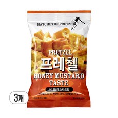 프레첼 허니머스타드, 85g, 3개