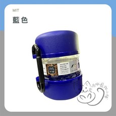 喵啾寵物小舖 MIT寵物專用便當盒 外出便攜寵物餐盒 狗狗貓咪餐盒, 藍色, 1個