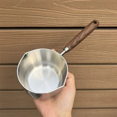 동냄비 잼 미니 캠핑용 밀크팬 구리 수제 순수구리포트 소스팬 식 우유, A. 호두 36 작은 냄비