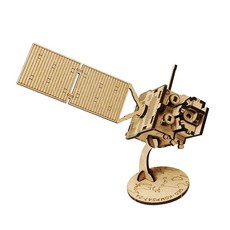 나무퍼즐 교구 인공위성 천리안 2A호 모형 만들기, 1개