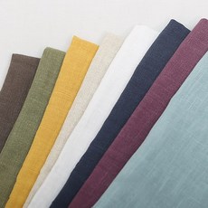 원단-샴푸가공 자수용 린넨 원단 1/8마 [60374]