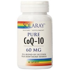 SOLARAY 輔酶Q10膠囊 60mg, 1個, 30 件
