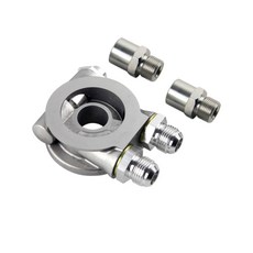 알루미늄 AN8 AN10 오일 쿨러 샌드위치 플레이트 필터 어댑터 온도조절기 센더 자동차용