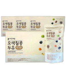 자연채움 오색칠콩두유 무가당, 185ml, 1개