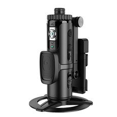 Adyss疊品智能人臉跟拍云台 自拍桿 穩定器 抖音 直播拍攝, 黑, 1個, A300