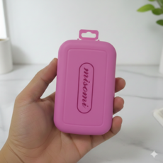 미소미 휴대용 칫솔치약세트(핑크), 1개, 20ml