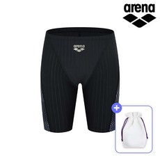아레나 플로우커브 4부 남성 수영복 A5BM1PM12+폴리백