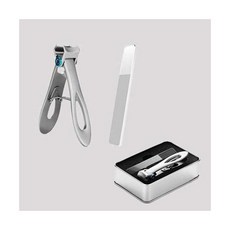 QN2W64V6_58 발톱 문제성발톱케어 깎이+글라스 세트 1