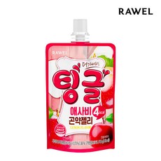 로엘 팅글 곤약젤리 애사비, 80g, 1개