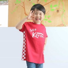 집소 빨강 반팔 응원복 SS