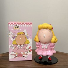 FATTYS 여장한 맹구 미니 피규어 12cm 장식/생일선물 추천, A, A