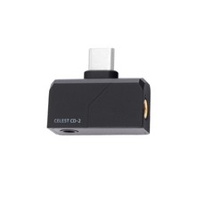 Celest CD-2 USB DAC 3.5/4.4mm 高性能迷你解碼器 隨插即用 小尾巴, 黑色, 1個