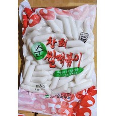 쌀떡볶이떡 창희식품 냉장 2kg X6, 6개