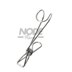 노드룸 스프링집게걸이 스텐 고무장갑집게