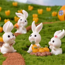 귀요미 토끼 숲속의 동물 파츠 꾸미기 DIY, 당근 5묶음 1개