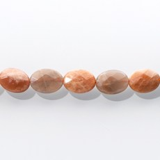 【杰鴻】月光石 平邊切面橢圓形 10X14-12X16MM 寶石珠珠 DIY 手工材料, 1個, 10x14mm