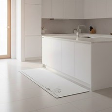 에파타 빨아쓰는 프리미엄 고급 항균 규조토 주방발매트, 연그레이