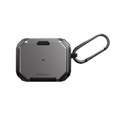 SwitchEasy Defender 軍規耐衝擊支架耳機保護殼, AirPods Pro/Pro2太空灰, 1個