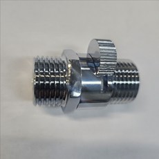 황동 수도 직통 밸브 - 1/2인치(약 20mm) 양외나사 - 온오프 제어용 배관 연결 밸브, 1개