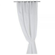 Umbra 234660-660 Wicket 세미 쉬어 99 x 218.4cm(39 x 86인치) 탭 탑 패널 우븐 디테일