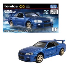 토미카 프리미엄 언리미티드 06 분노의 질주 닛산 1999 스카이라인 GT-R, 단품, 1개