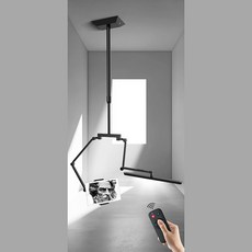 紋身工作燈 吊臂掛牆無影燈 補光燈 刺青美妝燈 36W+去反光套, 1個, 弔頂式鋁閤金工作燈36W+去反光套